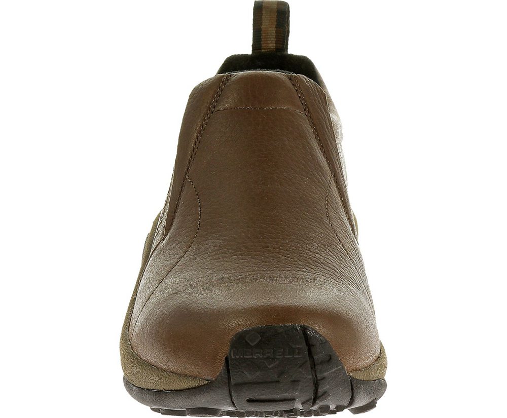 Merrell Slip Ons Brown - Jungle Moc - Mens 89SYVIMLT